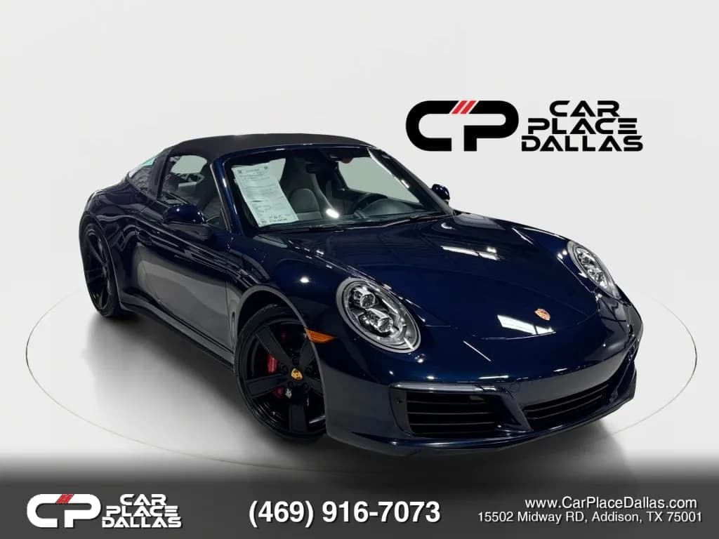 2017 Porsche 911 Targa 4S Coupe 2D